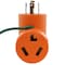 Ac Works Plug Adapter, 10-30R, L14-30P, 0 ft., Orange ADL14301030 - alternate 2